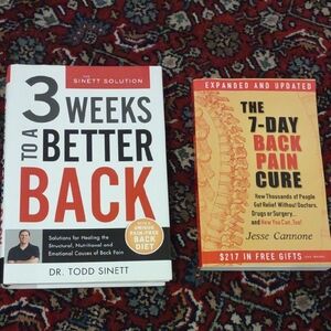 Back Pain Relief Book Set